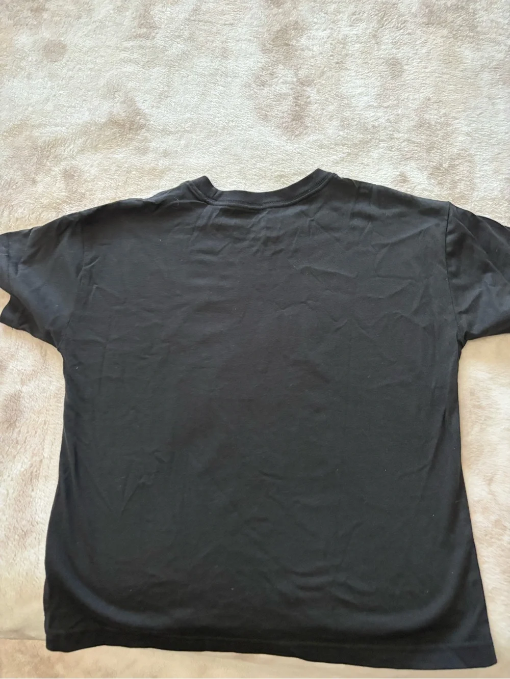 Nike Black Short-Sleeve Tee with Teal and Pink Pegasus Graphic Size/S